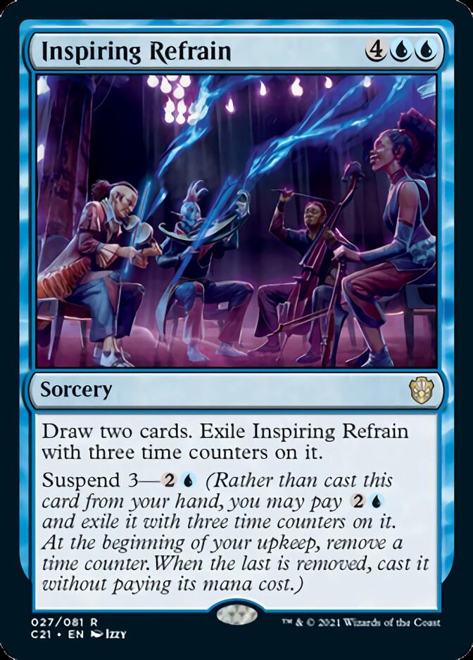 Inspiring Refrain [Commander 2021] - Destination Retro
