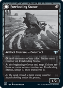 Foreboding Statue // Forsaken Thresher [Innistrad: Double Feature] - Destination Retro