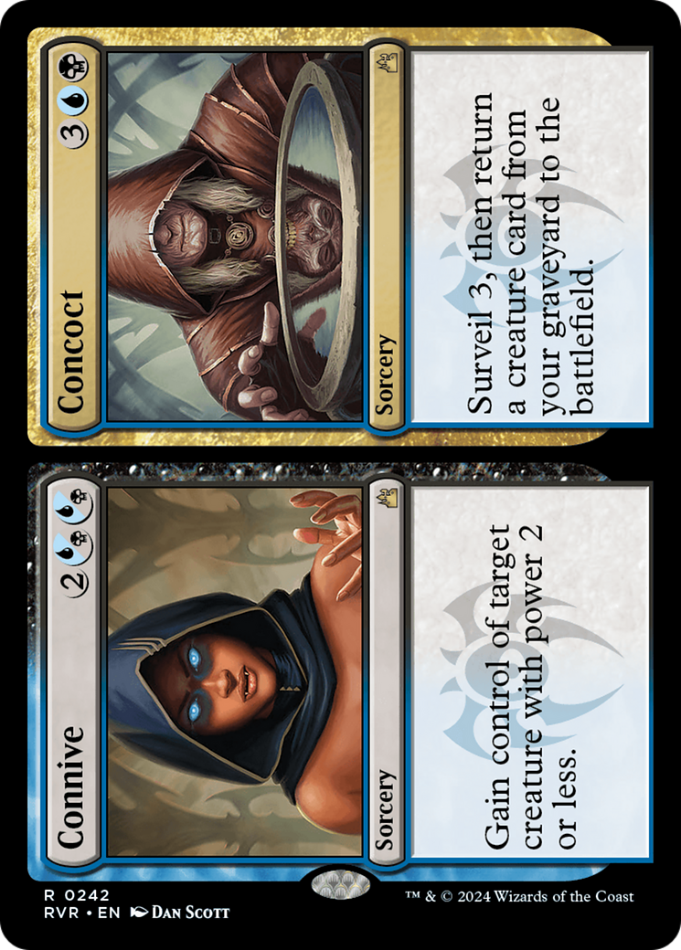 Connive // Concoct [Ravnica Remastered] - Destination Retro