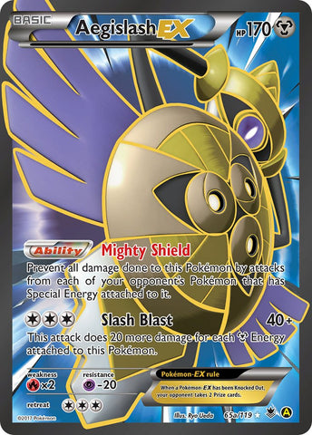 Aegislash EX (65a/119) [Alternate Art Promos] - Destination Retro