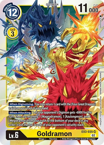 Goldramon [EX3-035] [Revision Pack Cards] - Destination Retro