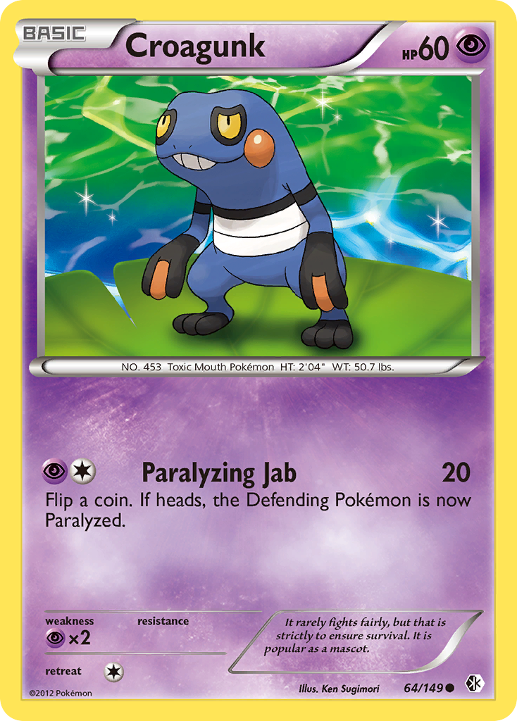 Croagunk (64/149) [Black & White: Boundaries Crossed] - Destination Retro
