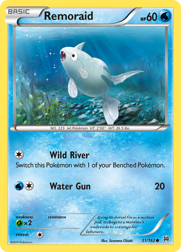 Remoraid (31/162) [XY: BREAKthrough] - Destination Retro