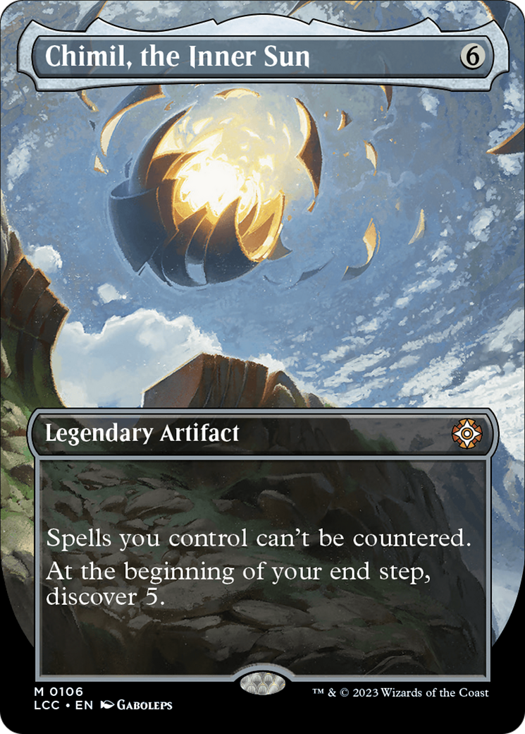 Chimil, the Inner Sun (Borderless) [The Lost Caverns of Ixalan Commander] - Destination Retro
