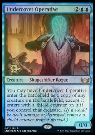 Undercover Operative [Streets of New Capenna Prerelease Promos] - Destination Retro