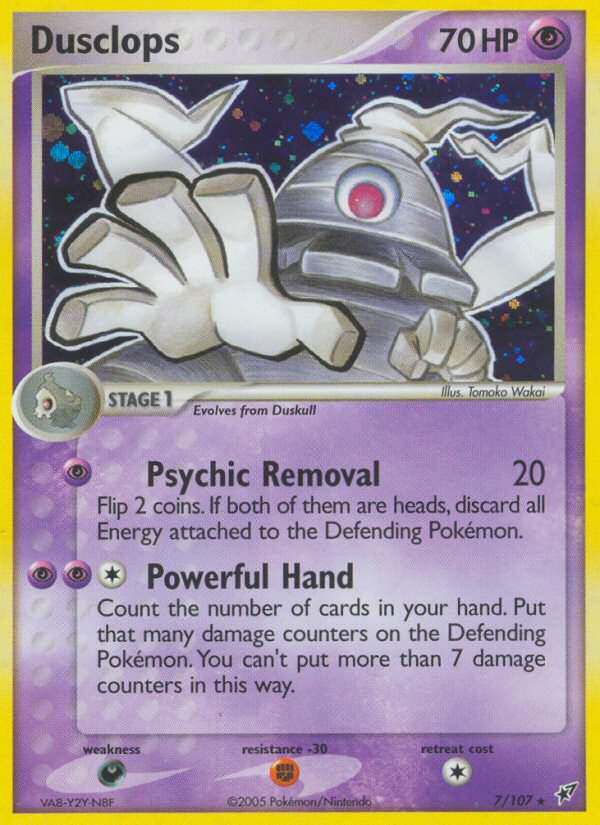 Dusclops (7/107) [EX: Deoxys] - Destination Retro