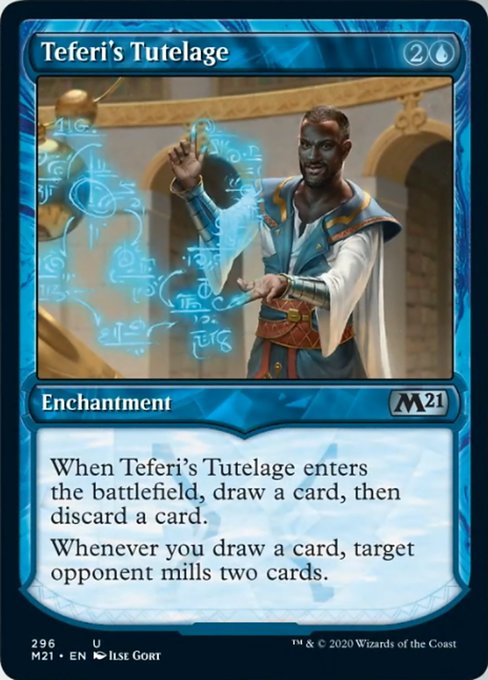 Teferi's Tutelage (Showcase) [Core Set 2021] - Destination Retro