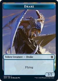 Drake // Insect Double-sided Token [Zendikar Rising Tokens] - Destination Retro