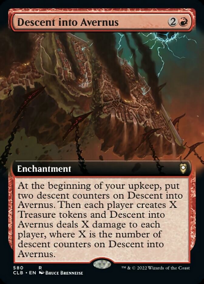 Descent into Avernus (Extended Art) [Commander Legends: Battle for Baldur's Gate] - Destination Retro