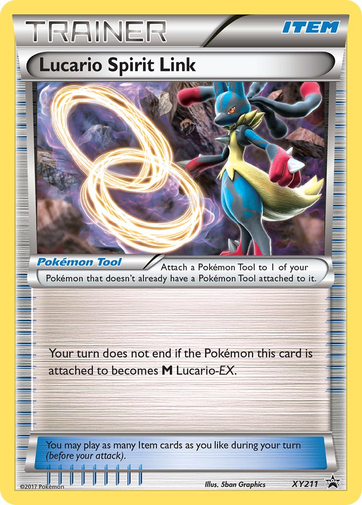 Lucario Spirit Link (XY211) [XY: Black Star Promos] - Destination Retro