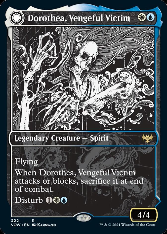 Dorothea, Vengeful Victim // Dorothea's Retribution (Showcase Eternal Night) [Innistrad: Crimson Vow] - Destination Retro