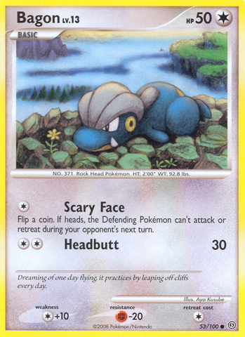 Bagon (53/100) [Diamond & Pearl: Stormfront] - Destination Retro