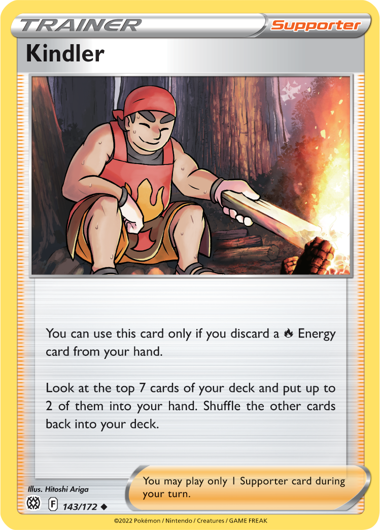 Kindler (143/172) [Sword & Shield: Brilliant Stars] - Destination Retro