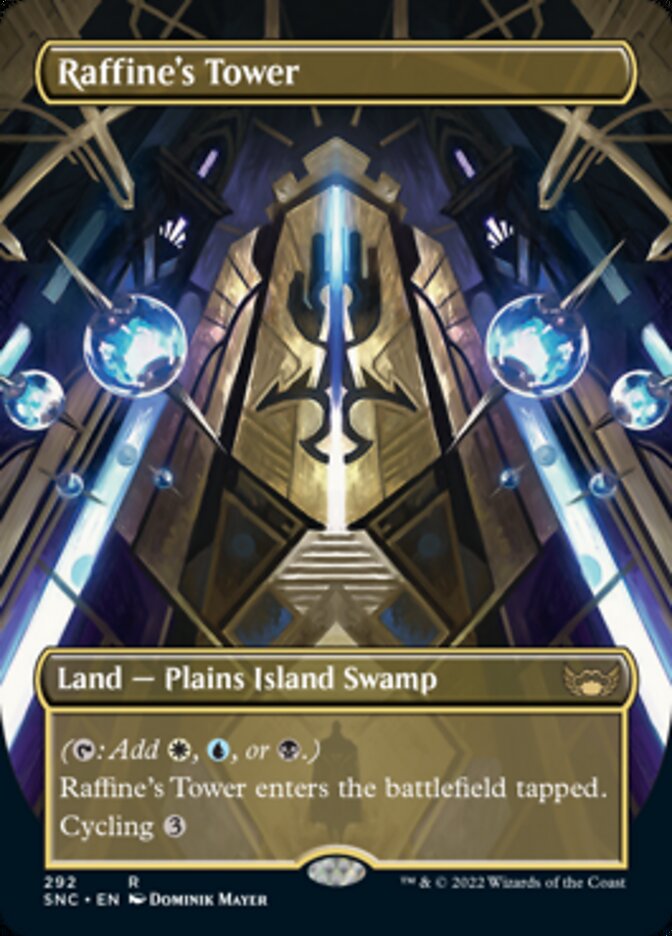 Raffine's Tower (Borderless Alternate Art) [Streets of New Capenna] - Destination Retro