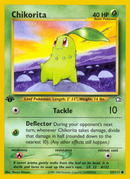 Chikorita (53/111) [Neo Genesis 1st Edition] - Destination Retro
