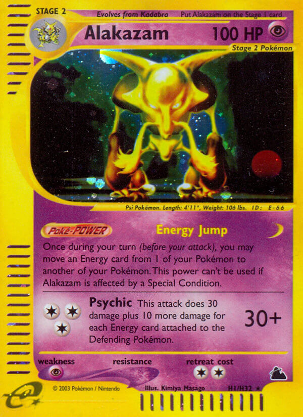Alakazam (H1/H32) [Skyridge] - Destination Retro