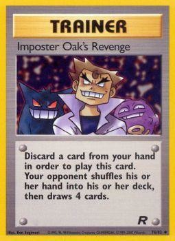 Imposter Oak's Revenge (76/82) [Team Rocket Unlimited] - Destination Retro