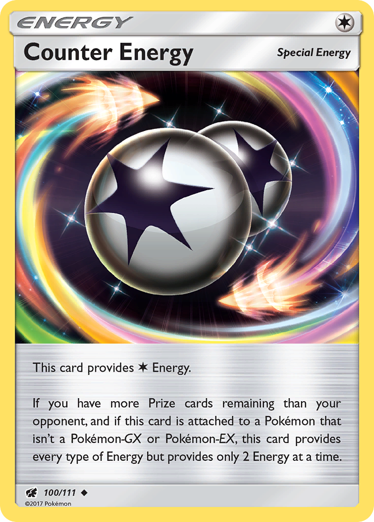 Counter Energy (100/111) [Sun & Moon: Crimson Invasion] - Destination Retro