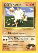 Brock's Mankey (68/132) [Gym Heroes Unlimited] - Destination Retro