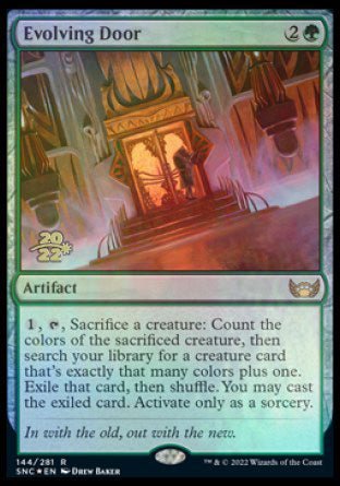 Evolving Door [Streets of New Capenna Prerelease Promos] - Destination Retro