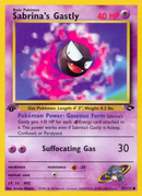 Sabrina's Gastly (97/132) [Gym Challenge 1st Edition] - Destination Retro