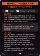 Strictly Better (Magic Minigame) [Strixhaven: School of Mages Minigame] - Destination Retro