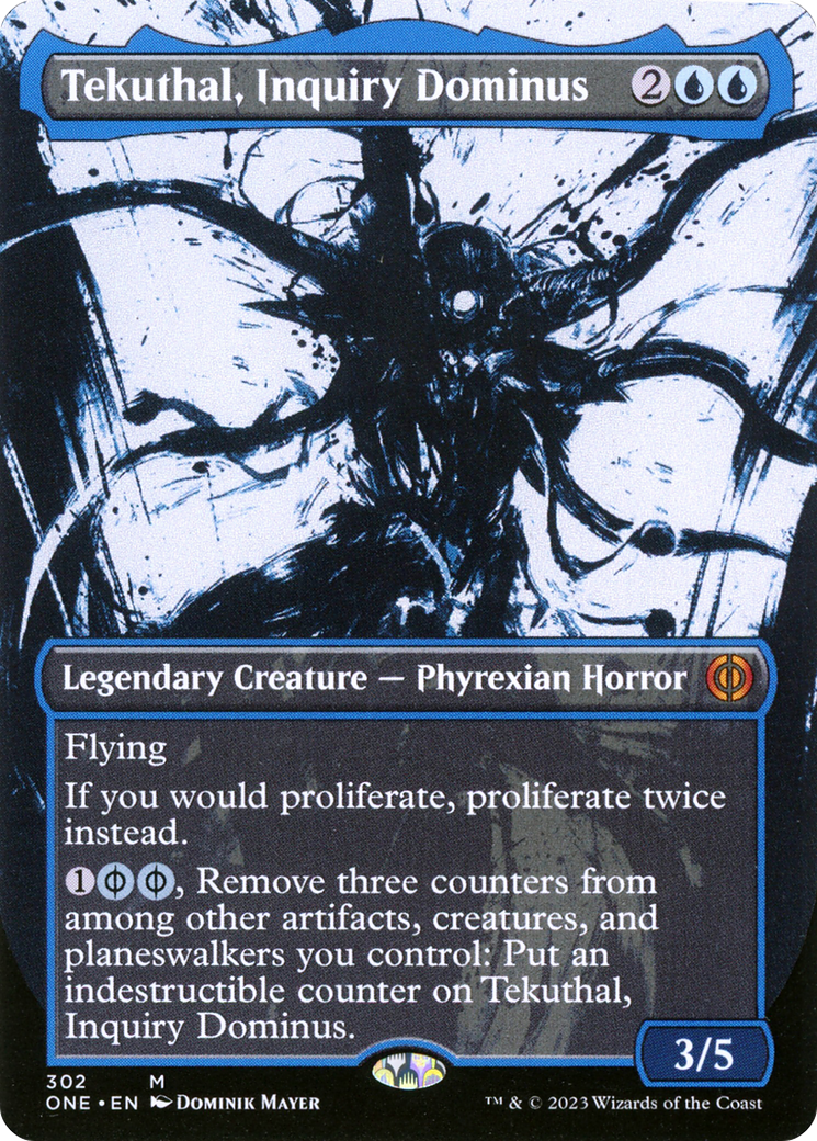 Tekuthal, Inquiry Dominus (Borderless Ichor) [Phyrexia: All Will Be One] - Destination Retro
