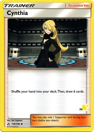 Cynthia (24/60) [Battle Academy: Pikachu Deck] - Destination Retro