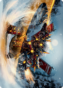 Asari Captain Art Card [Kamigawa: Neon Dynasty Art Series] - Destination Retro