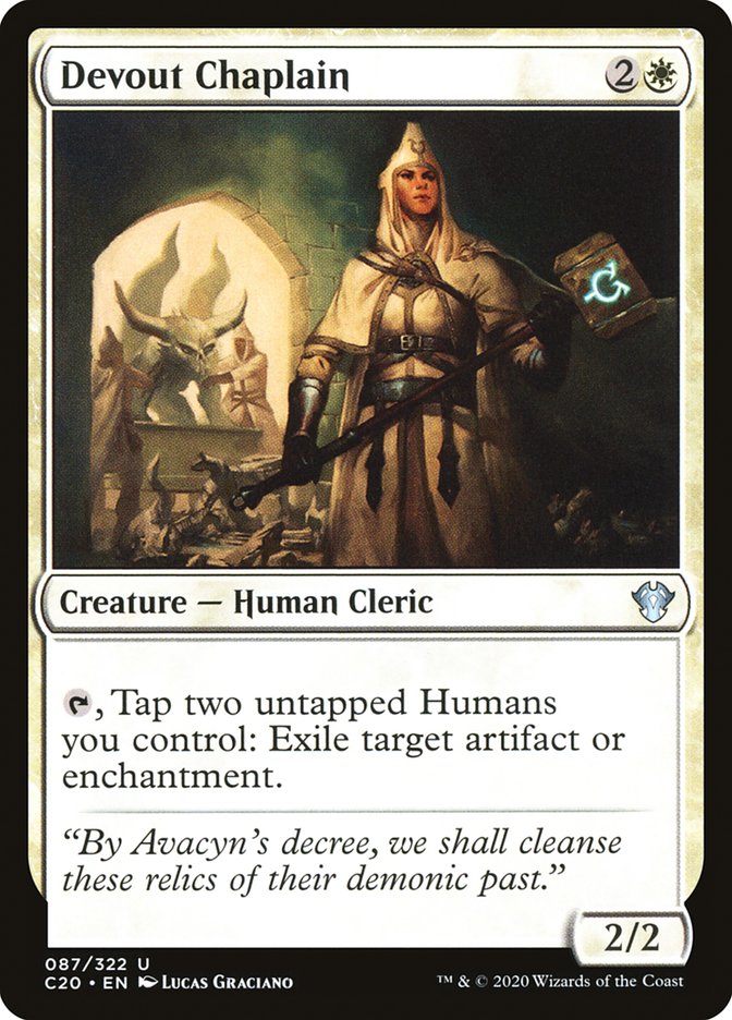 Devout Chaplain [Commander 2020] - Destination Retro