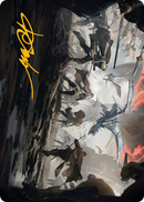 Invasion of Dominaria Art Card (Gold-Stamped Signature) [March of the Machine Art Series] - Destination Retro