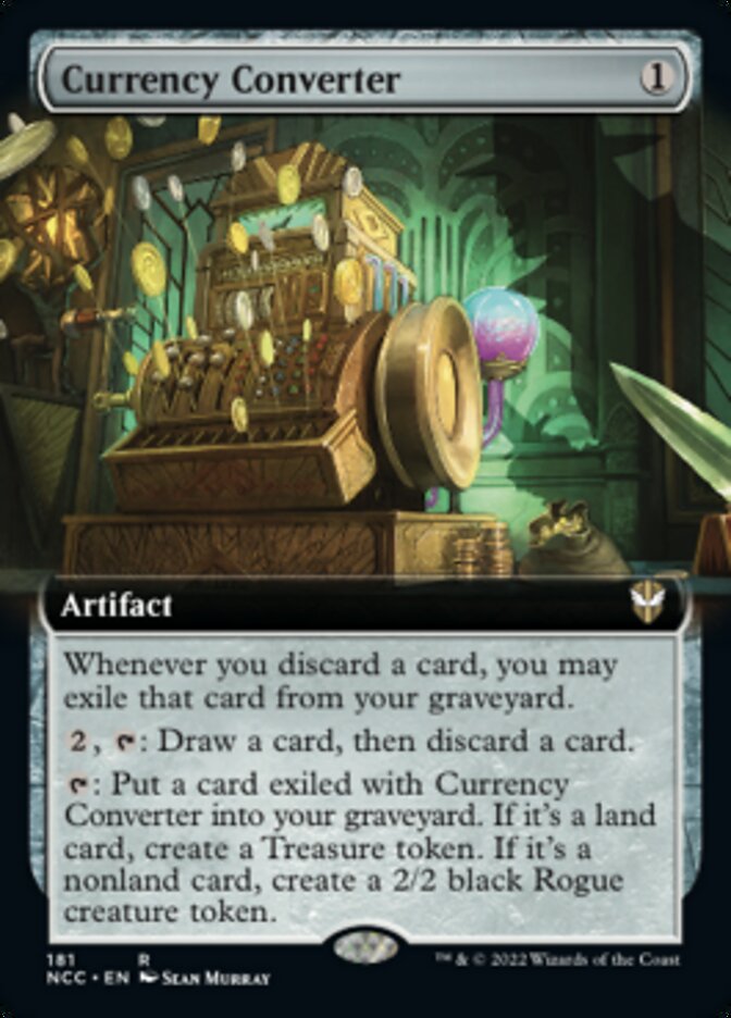 Currency Converter (Extended Art) [Streets of New Capenna Commander] - Destination Retro