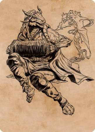 Korlessa, Scale Singer Art Card [Commander Legends: Battle for Baldur's Gate Art Series] - Destination Retro
