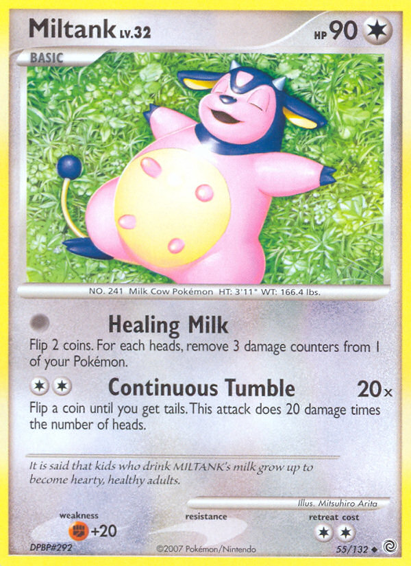 Miltank (55/132) [Diamond & Pearl: Secret Wonders] - Destination Retro