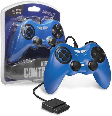 PS2 - Controller - Blue - Destination Retro