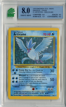 MNT - 8.0 - Articuno - Holo Rare - Fossil - Destination Retro