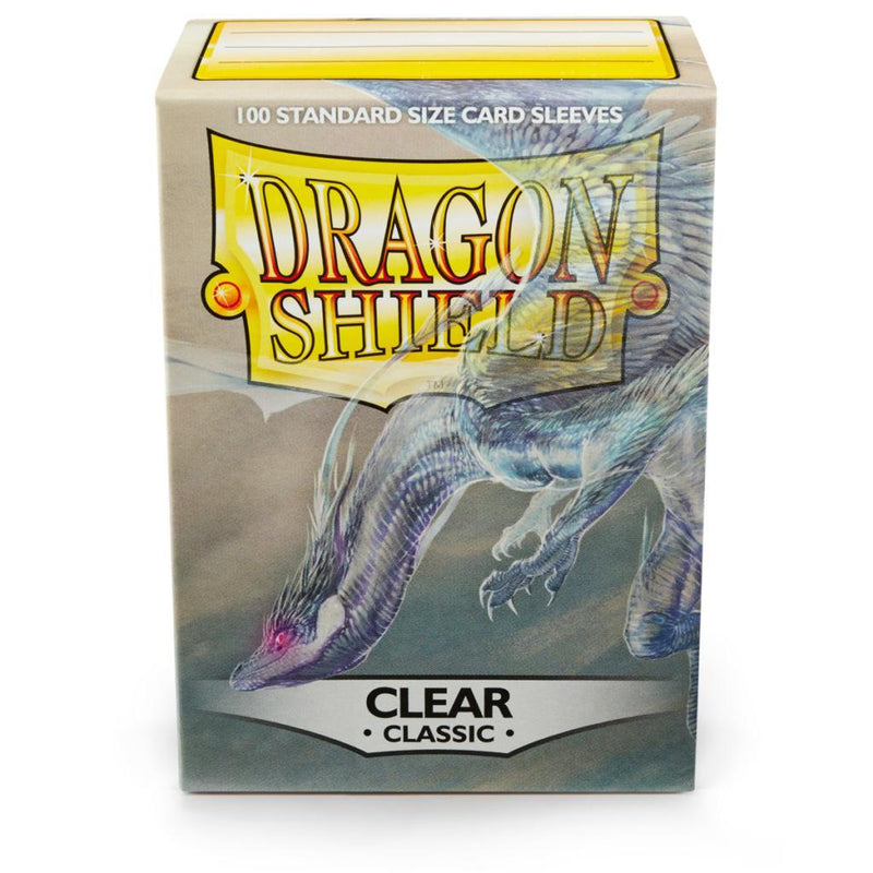 Dragon Shield Classic Sleeve - Clear ‘Spook’ 100ct - Destination Retro