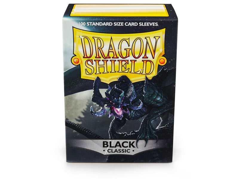 Dragon Shield Classic Sleeve -  Black ‘Signoir’ 100ct - Destination Retro