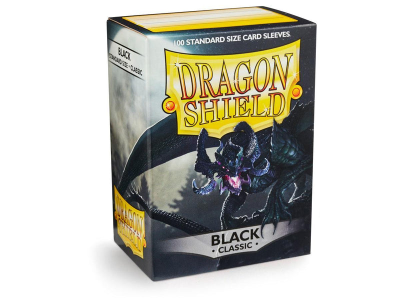 Dragon Shield Classic Sleeve -  Black ‘Signoir’ 100ct - Destination Retro