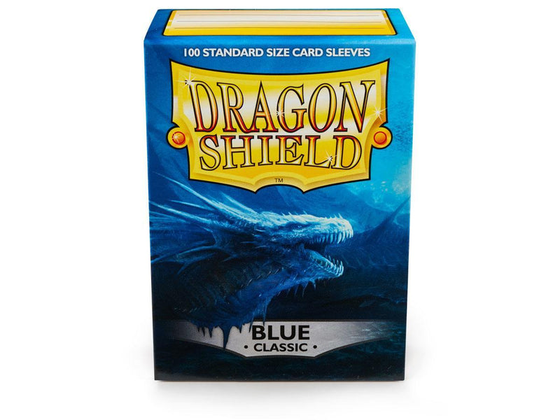Dragon Shield Classic Sleeve - Blue ‘Drasmorx’ 100ct - Destination Retro