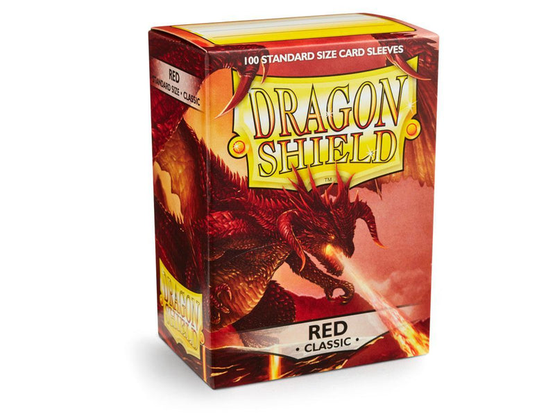 Dragon Shield Classic Sleeve - Red ‘Titanius’ 100ct - Destination Retro