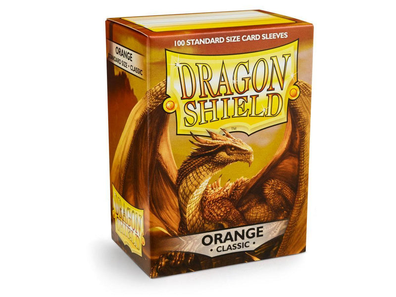 Dragon Shield Classic Sleeve - Orange ‘Pyrox’ 100ct - Destination Retro