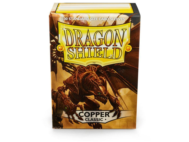 Dragon Shield Classic Sleeve - Copper ‘Fiddlestix’ 100ct - Destination Retro