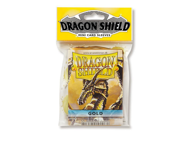 Dragon Shield Classic Sleeve - Gold ‘Pontifex’ 50ct - Destination Retro