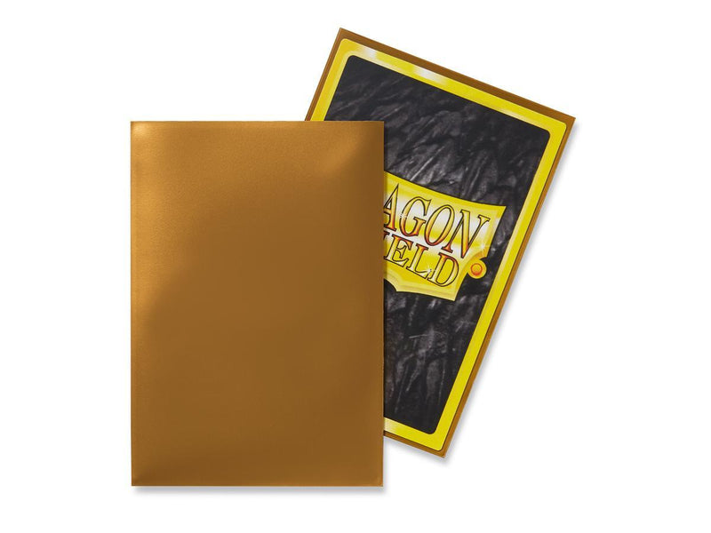 Dragon Shield Classic Sleeve - Gold ‘Pontifex’ 50ct - Destination Retro