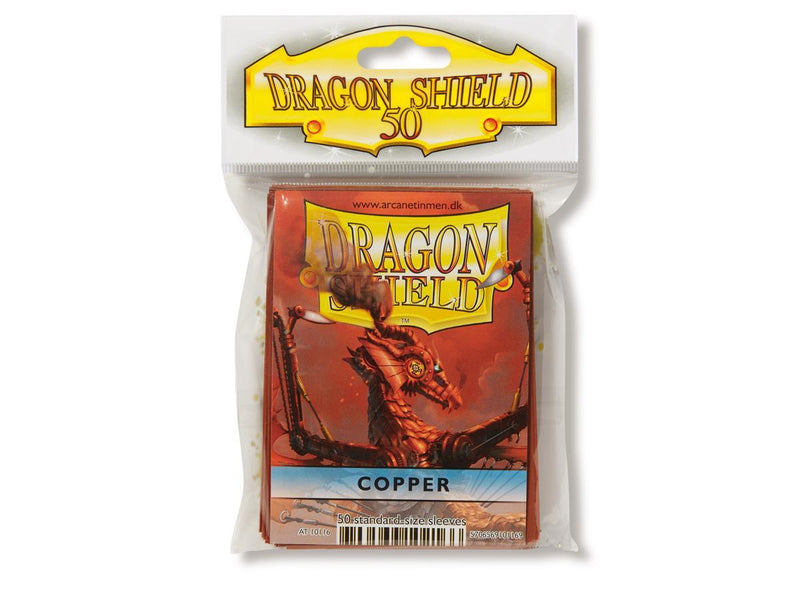 Dragon Shield Classic Sleeve - Copper ‘Fiddlestix’ 50ct - Destination Retro