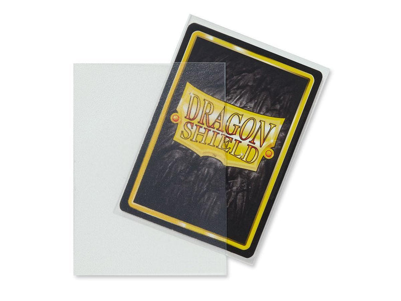 Dragon Shield Matte Sleeve - Clear ‘Angrozh’ 100ct - Destination Retro