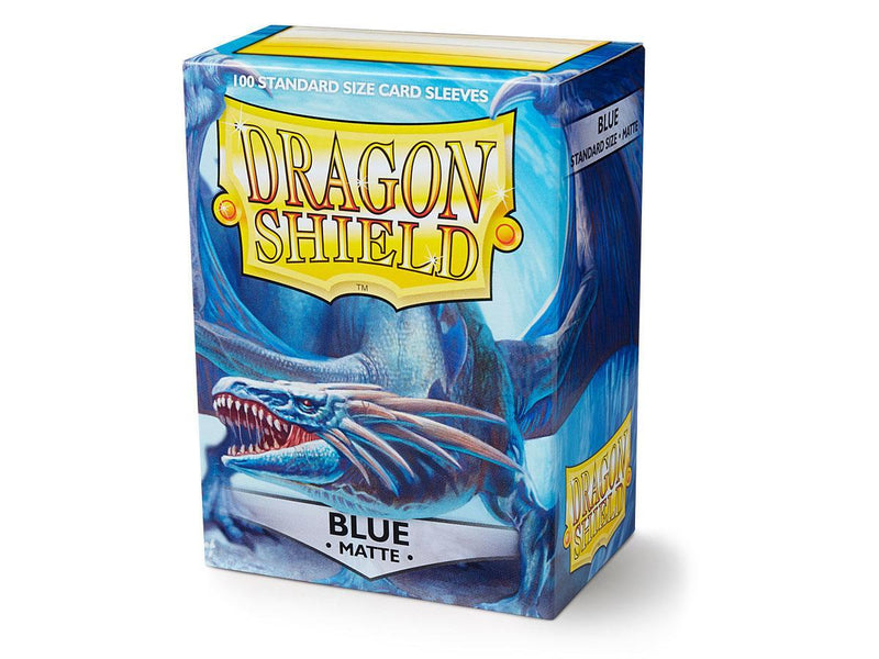 Dragon Shield Matte Sleeve -  Blue ‘Dennaesor’ 100ct - Destination Retro