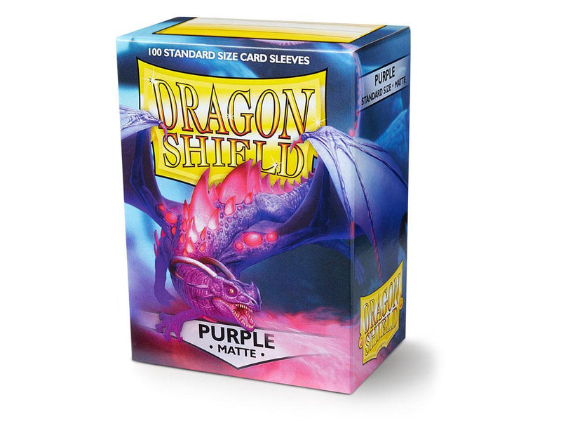 Dragon Shield Matte Sleeve - Purple ‘Miasma’ 100ct - Destination Retro