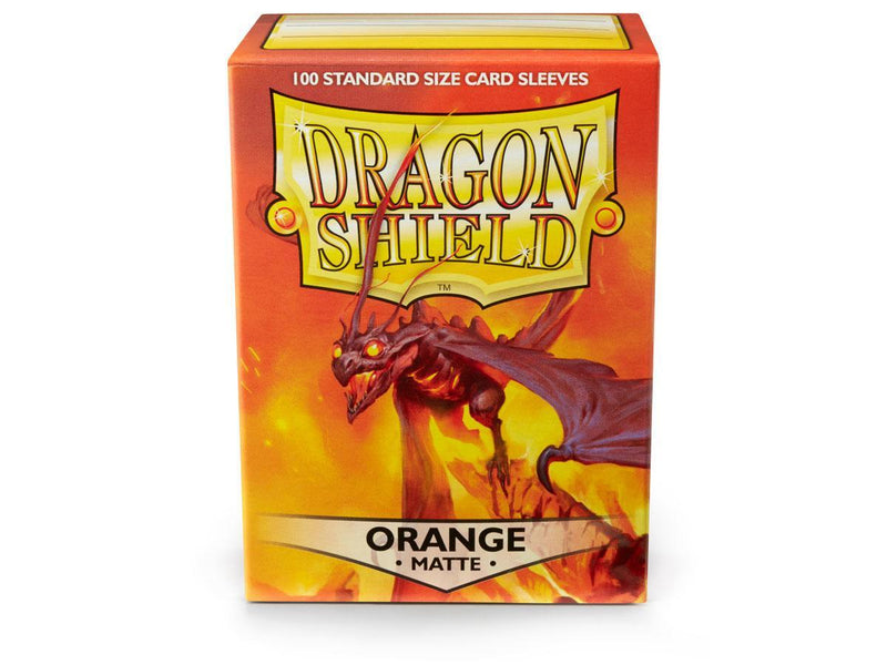 Dragon Shield Matte Sleeve - Orange ‘Usaqin 100ct - Destination Retro